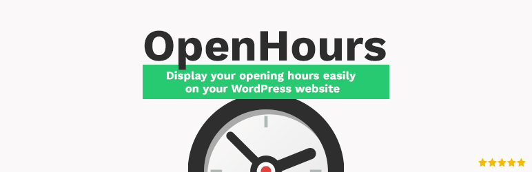 Openhours Preview Wordpress Plugin - Rating, Reviews, Demo & Download
