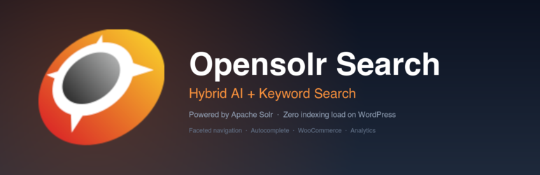 Opensolr Search Preview Wordpress Plugin - Rating, Reviews, Demo & Download