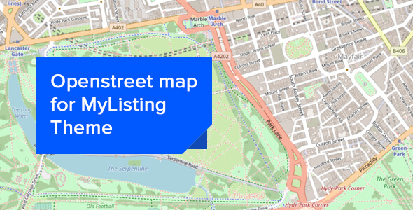 Openstreet Map For MyListing Theme Preview Wordpress Plugin - Rating, Reviews, Demo & Download