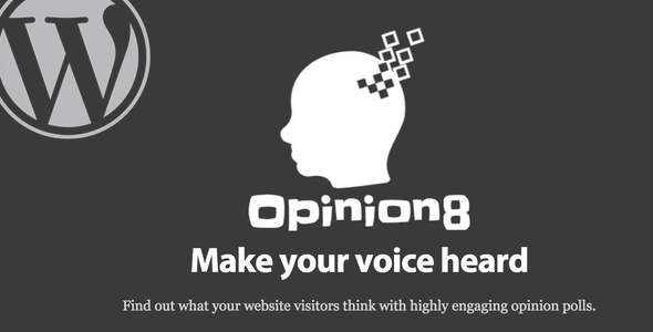 Opinion8 WordPress Polling Plugin Preview - Rating, Reviews, Demo & Download