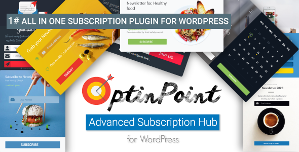 OptinPoint | All In One Subscription Plugin For WordPress Preview - Rating, Reviews, Demo & Download