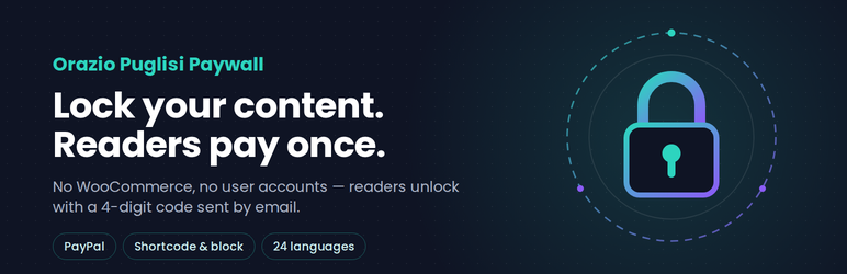 Orazio Puglisi Paywall Preview Wordpress Plugin - Rating, Reviews, Demo & Download