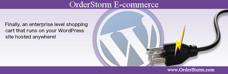 OrderStorm E-commerce Preview Wordpress Plugin - Rating, Reviews, Demo & Download