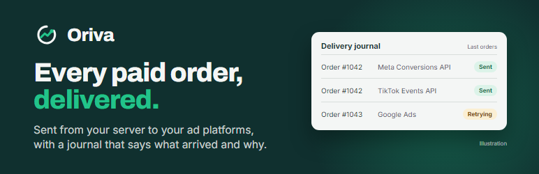 Oriva For WooCommerce Preview Wordpress Plugin - Rating, Reviews, Demo & Download