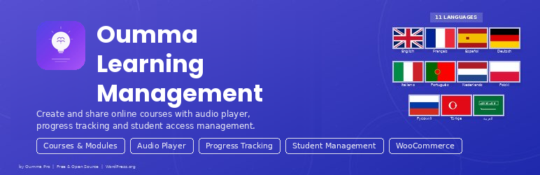 Oumma Learning Management Preview Wordpress Plugin - Rating, Reviews, Demo & Download
