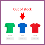 Out Of Stock Display For Woocommerce