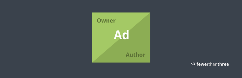 Owner/Author Ad Split For Genesis Preview Wordpress Plugin - Rating, Reviews, Demo & Download