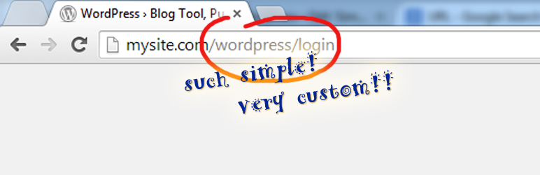 Ozh' Simpler Login URL Preview Wordpress Plugin - Rating, Reviews, Demo & Download