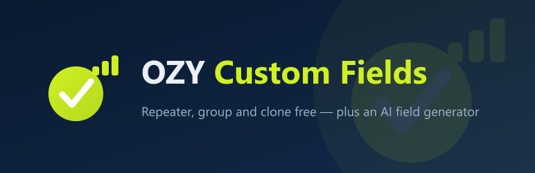 OZY Custom Fields Preview Wordpress Plugin - Rating, Reviews, Demo & Download