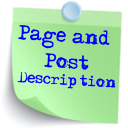Page And Post Description