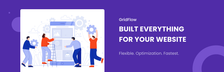 Page Builder Gutenberg Blocks – GridFlow Preview Wordpress Plugin - Rating, Reviews, Demo & Download