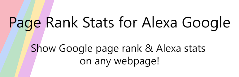 Page Rank Stats For Alexa Google Preview Wordpress Plugin - Rating, Reviews, Demo & Download