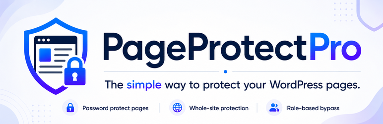 PageProtectPro Preview Wordpress Plugin - Rating, Reviews, Demo & Download