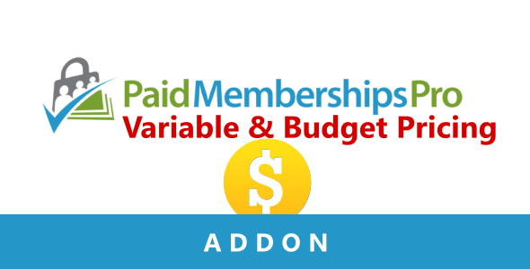 Paid Memberships Pro – Variable & Budget Pricing Preview Wordpress Plugin - Rating, Reviews, Demo & Download