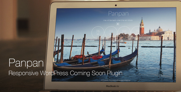 Panpan – Responsive WordPress Coming Soon Plugin Preview - Rating, Reviews, Demo & Download
