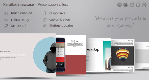 Parallax Showcase Effects – Present Your Products /w WooCommerce Preview Wordpress Plugin - Rating, Reviews, Demo & Download