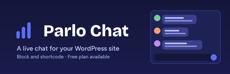 Parlo Chat Preview Wordpress Plugin - Rating, Reviews, Demo & Download