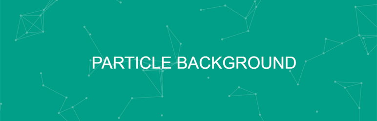 Particle Background Preview Wordpress Plugin - Rating, Reviews, Demo & Download
