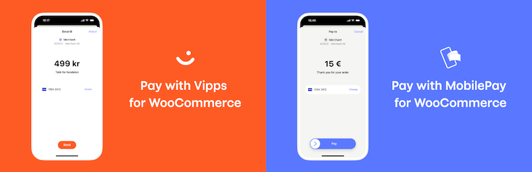 Pay With Vipps And MobilePay For WooCommerce Preview Wordpress Plugin - Rating, Reviews, Demo & Download