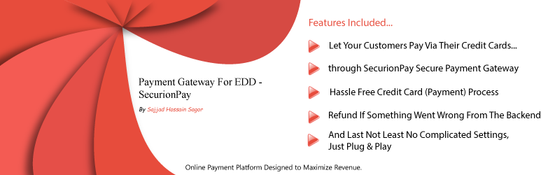 Payment Gateway For EDD – SecurionPay Preview Wordpress Plugin - Rating, Reviews, Demo & Download