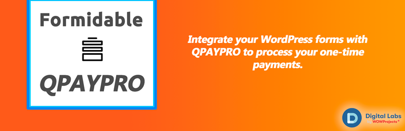 Payment Gateway For QPayPro On Formidable Preview Wordpress Plugin - Rating, Reviews, Demo & Download