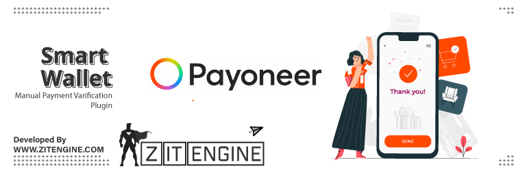 Payoneer Manual Payment Gateway Preview Wordpress Plugin - Rating, Reviews, Demo & Download