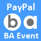 PayPal Add-on For BA Event WP Plugin