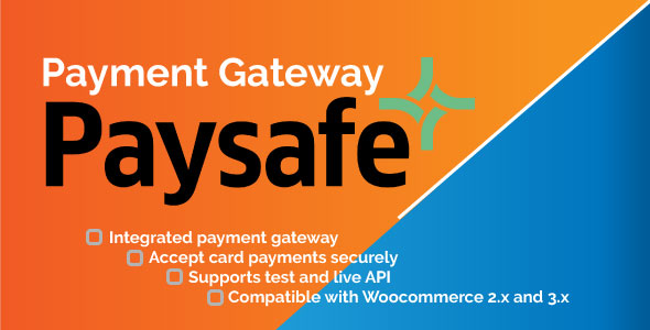 Paysafe Payment Gateway For WooCommerce Preview Wordpress Plugin - Rating, Reviews, Demo & Download