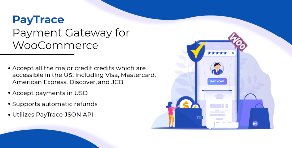 PayTrace Payment Gateway WooCommerce Plugin Preview - Rating, Reviews, Demo & Download