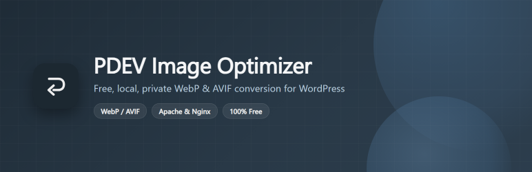 PDEV Image Optimizer Preview Wordpress Plugin - Rating, Reviews, Demo & Download
