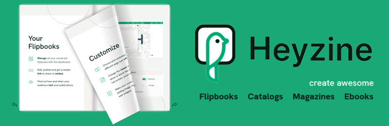 PDF Flipbook Heyzine Preview Wordpress Plugin - Rating, Reviews, Demo & Download
