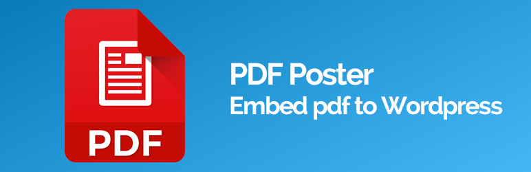 PDF Poster – PDF Embedder Plugin Preview - Rating, Reviews, Demo & Download