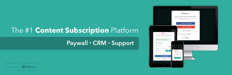 Pelcro: Content Subscription Platform Preview Wordpress Plugin - Rating, Reviews, Demo & Download