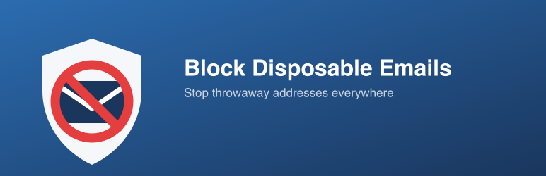 Peneira Disposable Email Blocker Preview Wordpress Plugin - Rating, Reviews, Demo & Download