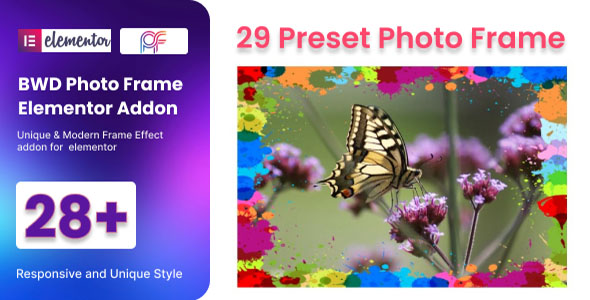Photo Frame Addon For Elementor Preview Wordpress Plugin - Rating, Reviews, Demo & Download