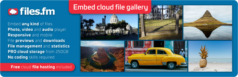 Photo Gallery, Image Gallery, Video Gallery, File Gallery Plugin With Cloud Storage Preview - Rating, Reviews, Demo & Download