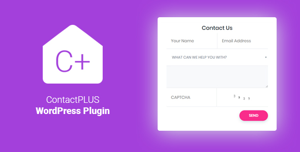 PHP Contact Form Plugin for Wordpress | ContactPLUS+ Preview - Rating, Reviews, Demo & Download