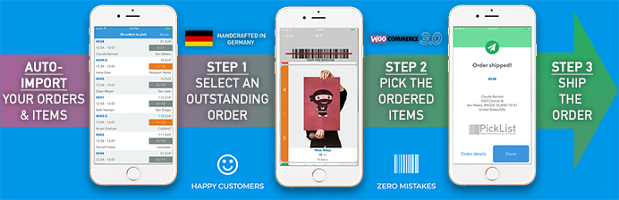 PickList For WooCommerce – The #1 Order Fulfillment App For WooCommerce Preview Wordpress Plugin - Rating, Reviews, Demo & Download