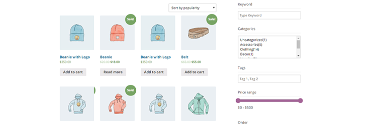 PickPlugins Product Filter For WooCommerce Preview - Rating, Reviews, Demo & Download