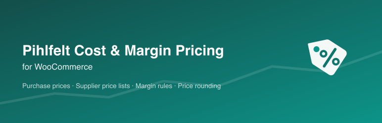 Pihlfelt Cost & Margin Pricing For WooCommerce Preview Wordpress Plugin - Rating, Reviews, Demo & Download