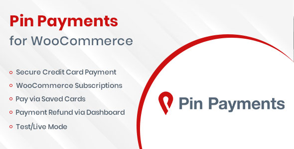 Pin Payments For WooCommerce Preview Wordpress Plugin - Rating, Reviews, Demo & Download