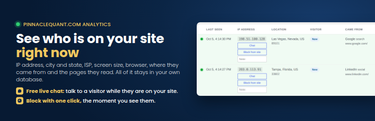 PinnacleQuant Wordpress Plugin - Rating, Reviews, Demo & Download