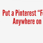 Pinterest "Follow" Button