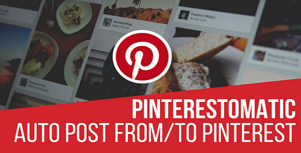 Pinterestomatic Automatic Post Generator And Pinterest Auto Poster Plugin For WordPress Preview - Rating, Reviews, Demo & Download