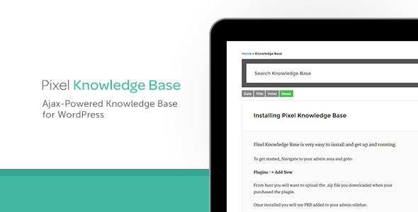 Pixel Knowledge Base Preview Wordpress Plugin - Rating, Reviews, Demo & Download