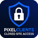 PixelClients Closed Site Access