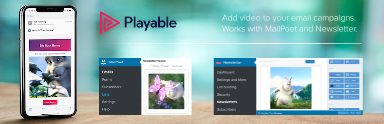 Playable Video Preview Wordpress Plugin - Rating, Reviews, Demo & Download
