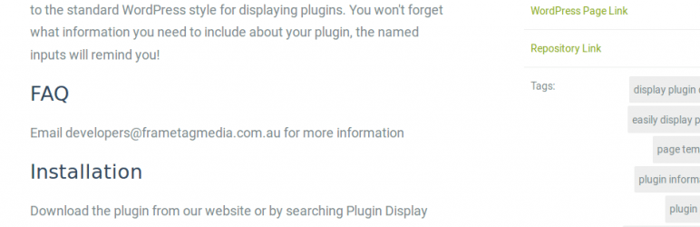Plugin Display Page Preview - Rating, Reviews, Demo & Download
