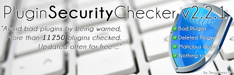 Plugin Security Checker Preview - Rating, Reviews, Demo & Download