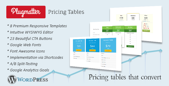 Plugmatter Pricing Table Pro Preview Wordpress Plugin - Rating, Reviews, Demo & Download